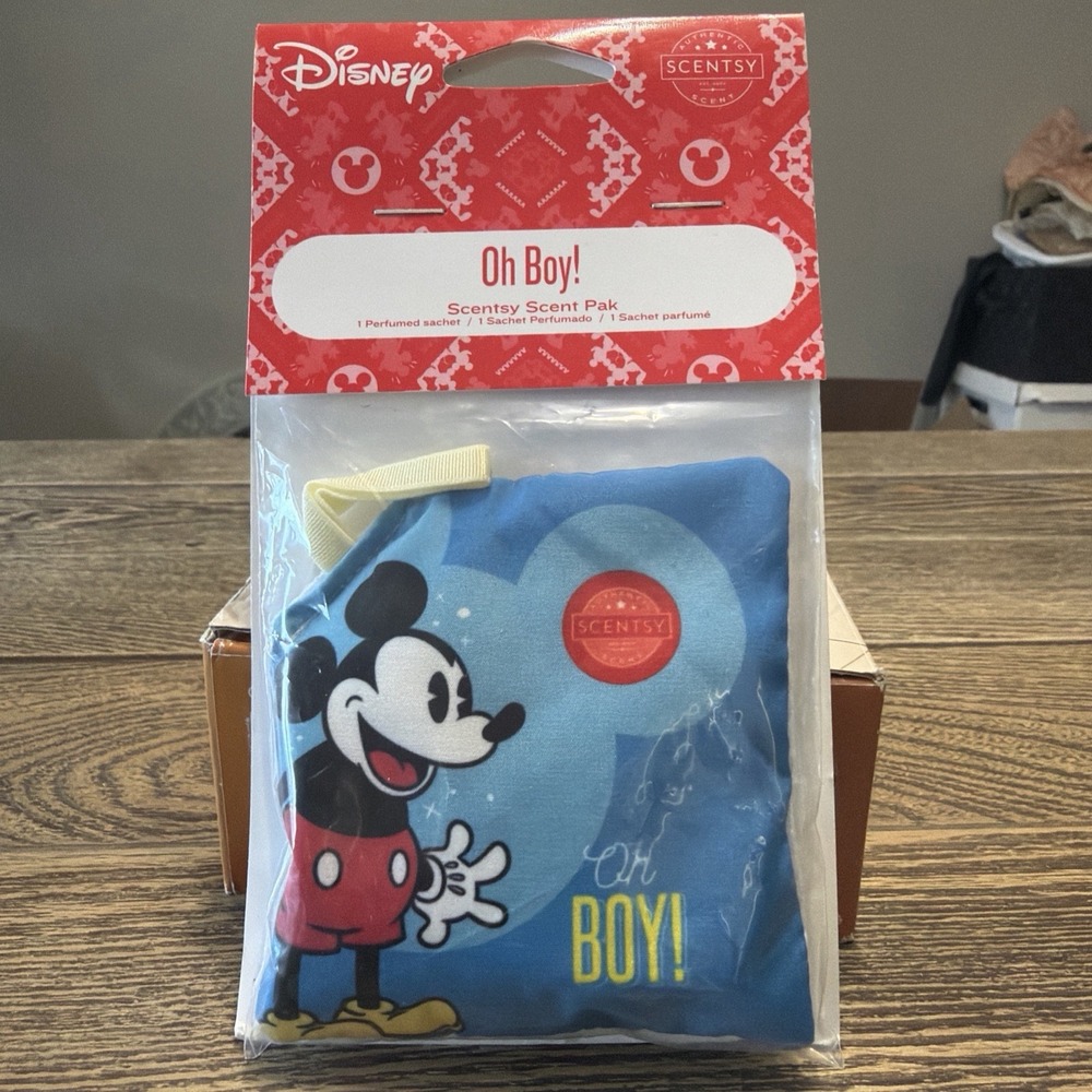 Scentsy Scent Pak Air Freshener Sachet Disney Oh, Boy! Mickey